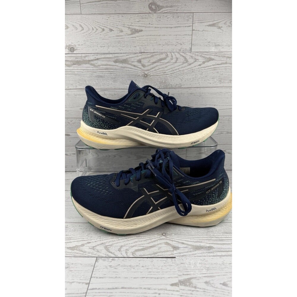 ASICS GT-2000 12 Women's Size 9 Running Shoes Deep Ocean Blue #614